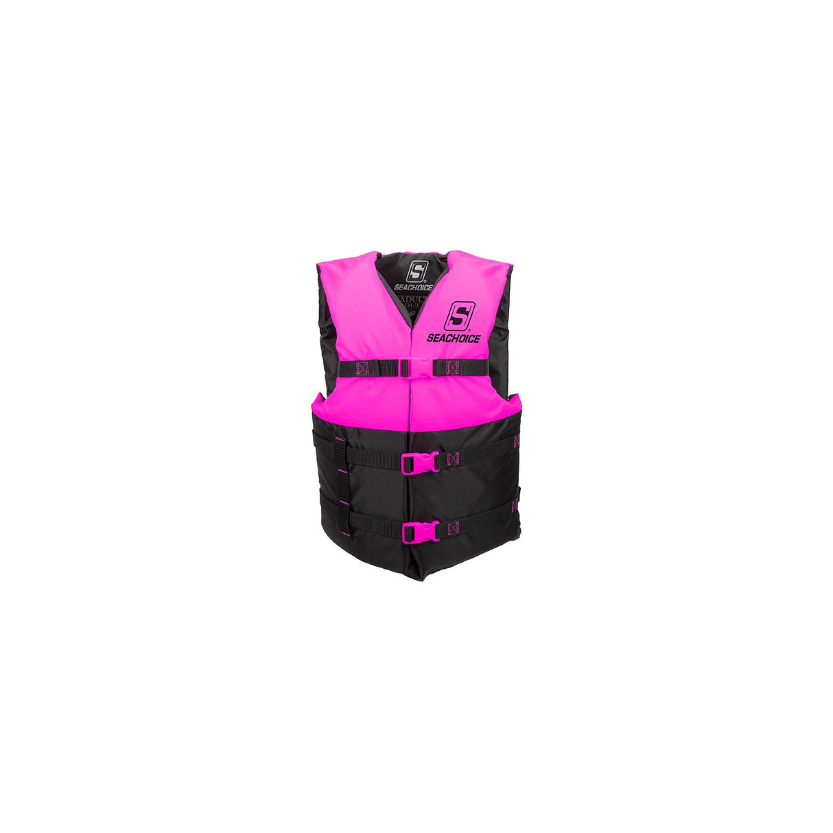 Seachoice 85159 General Purpose Life Vest - Level 70, Adult L, Pink - 6001-ADULT L-PNK - image 4