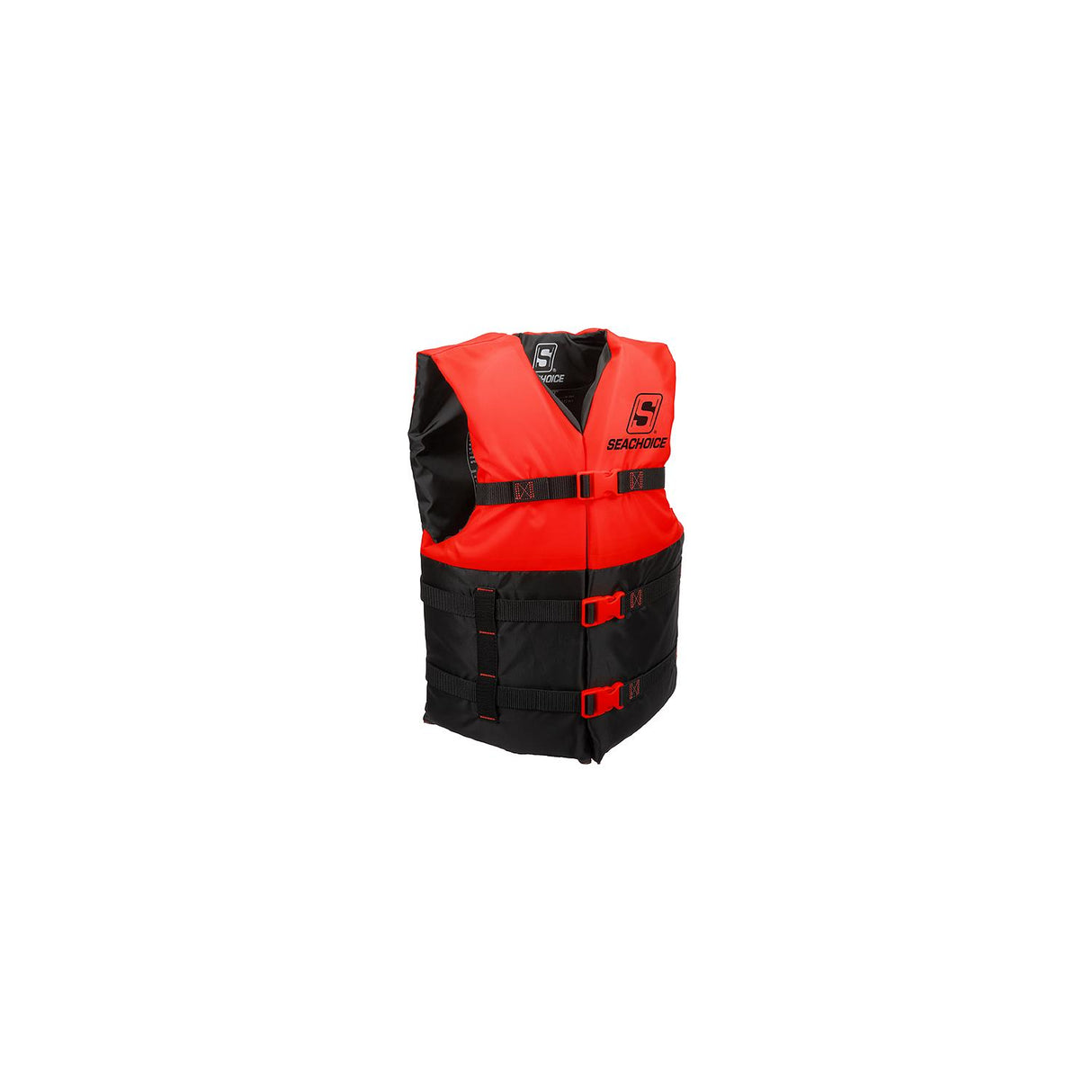 Seachoice 85169 General Purpose Life Vest - Level 70, Adult L, Red - 6001-ADULT L-RED - image 3