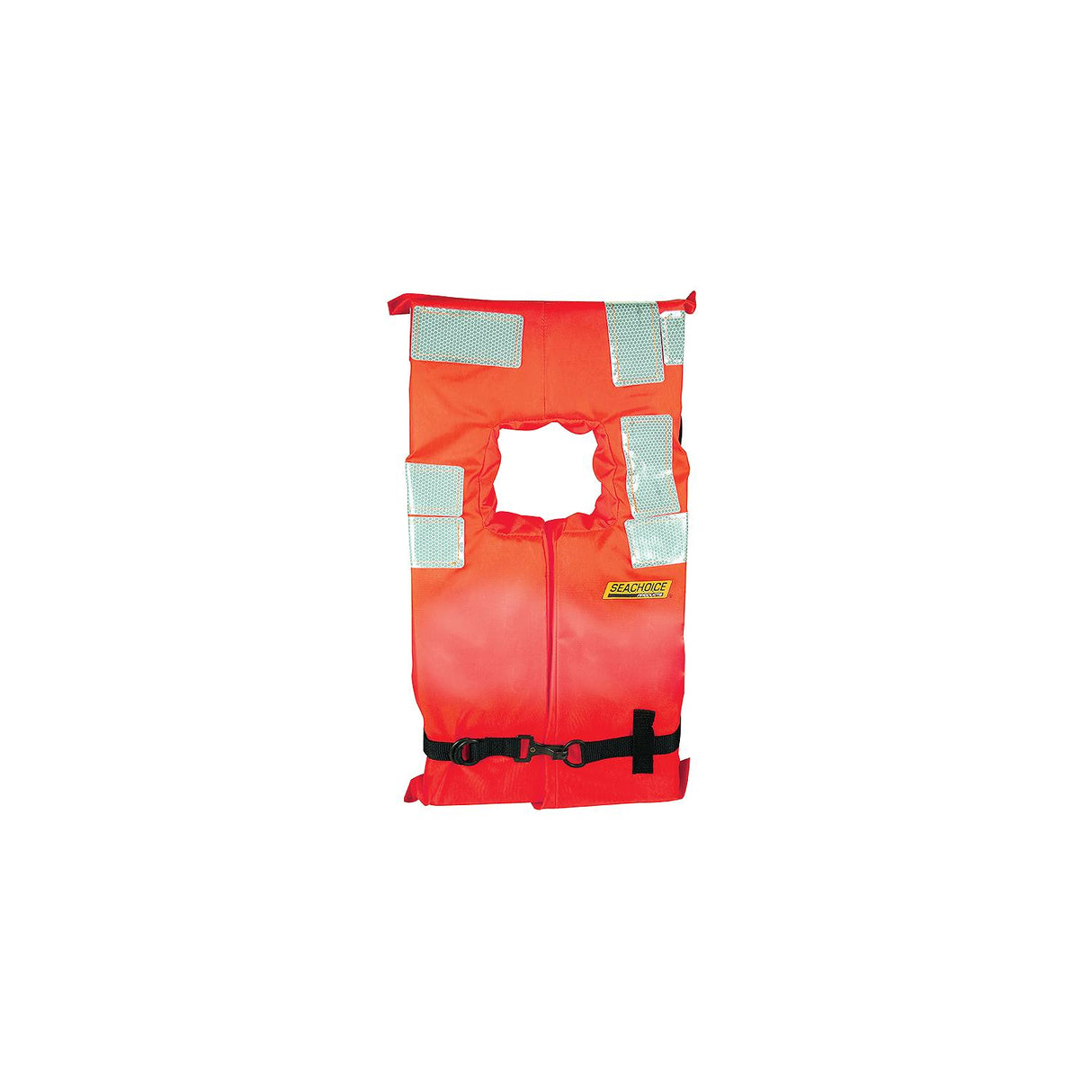 Seachoice Type I Commercial Offshore Vest, Fluorescent Orange, Reflective Panels, Adult, Over 90 Lbs. - 320RT-85900 - official Seachoice product image 5