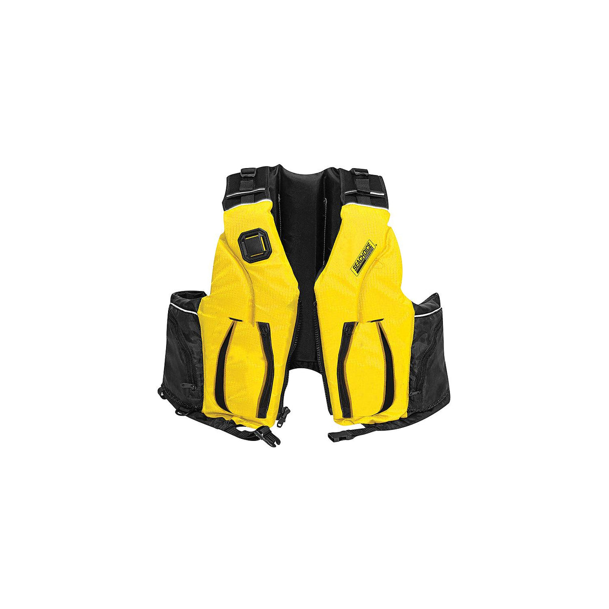 Seachoice 85973 Adult Dual Size Canoe/Kayak PFD, Yellow/Black, S/M - 9007S/M-YEL/BLK-85973