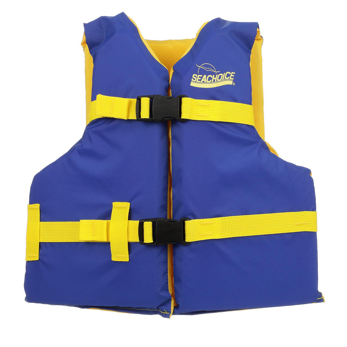 Seachoice Type III Personal Flotation Device, Blue/Yellow, For Youth - 86180
