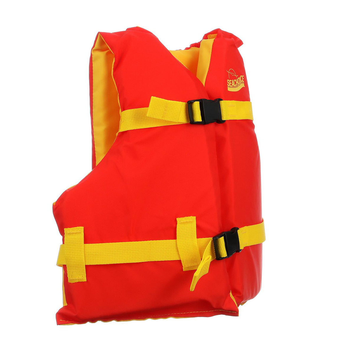 Seachoice Boat Life Jacket, Orange/Yellow, Youth Size, 25-29 In. - 86190 - official Seachoice product image 4