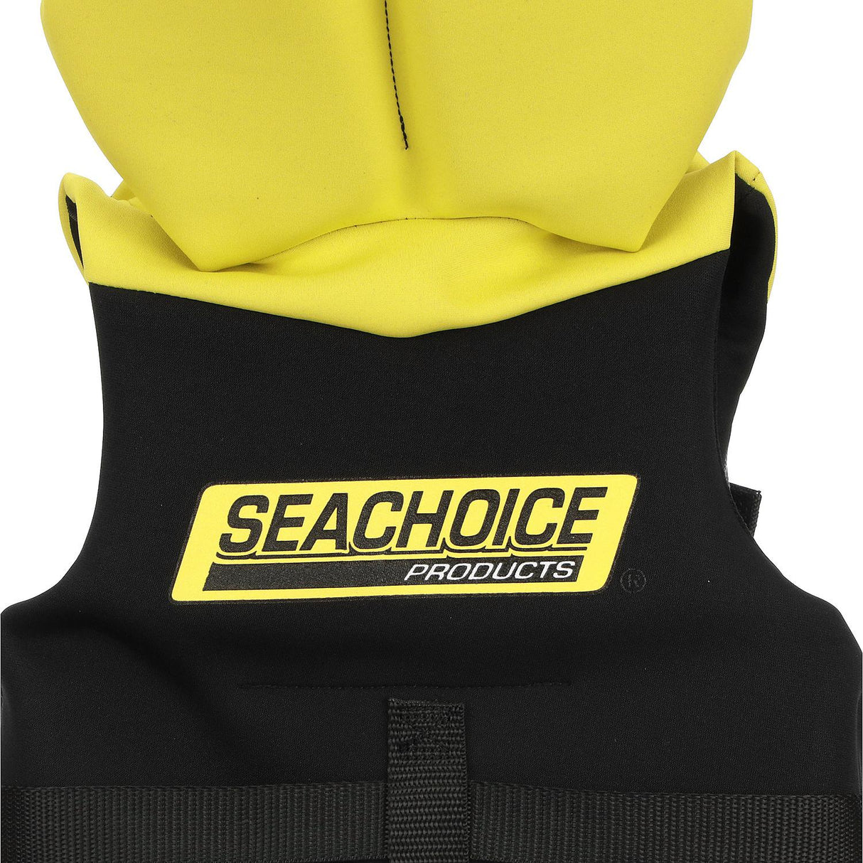 Seachoice Neoprene Multi-Sport Vest, Yellow/Black, Infant Size Up to 30 Lbs., Coast Guard Type II - 86570 - official Seachoice product image 5