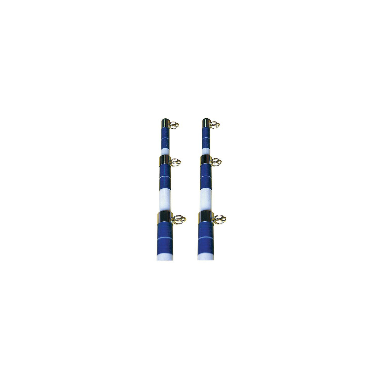 Seachoice 88201 Telescoping Outrigger Pole-15' White/Blue - 50-88201