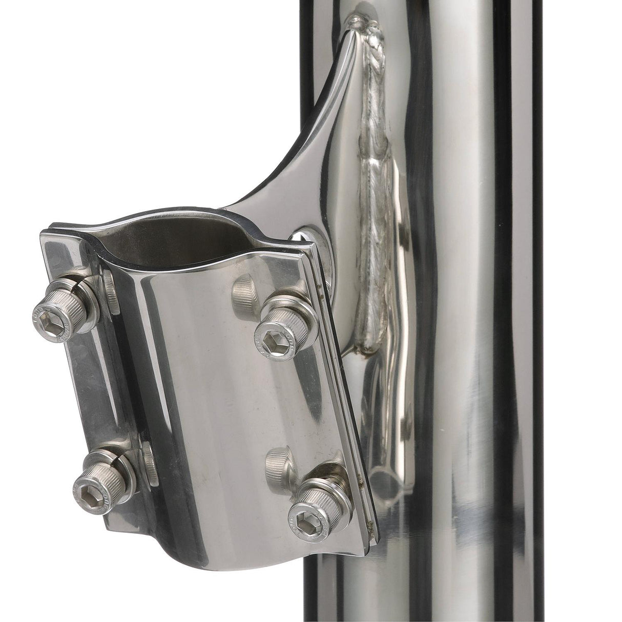 Seachoice Rail Mount Fishing Rod Holder, Mounts Vertically, Stainless Steel - 89141 - official Seachoice product image 5