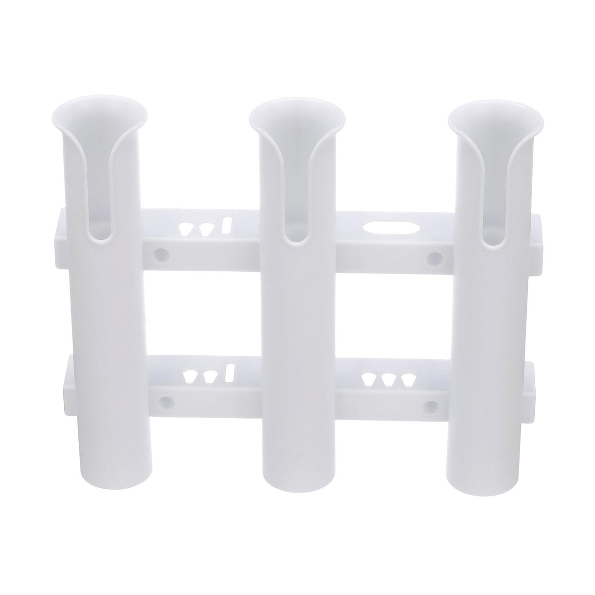 Seachoice Fishing 3-Rod Storage Rack, Holds 3 Fishing Rods With Slots for Knives and Pliers, White - 89411 - official Seachoice product image 6