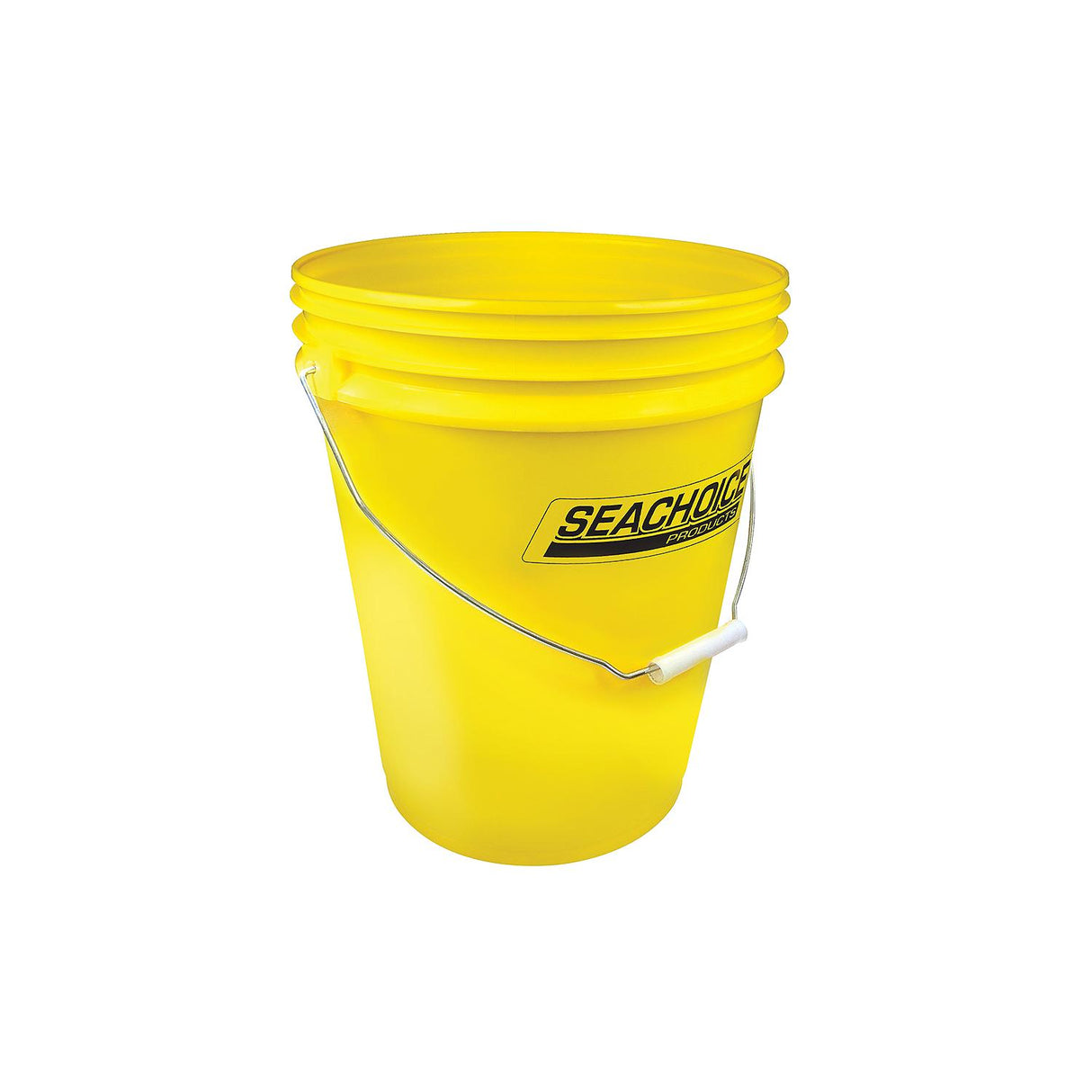 Seachoice 5-Gallon Plastic Bucket w/ Metal Handle, Yellow - 90120 - official Seachoice product image 7