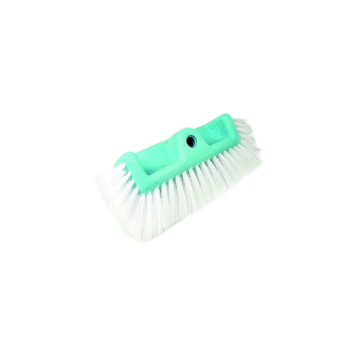 Seachoice 90477 Brush with Side Bristle, Size: 10", Stiff (White Poly) - DST01-WSTIFF - image 1