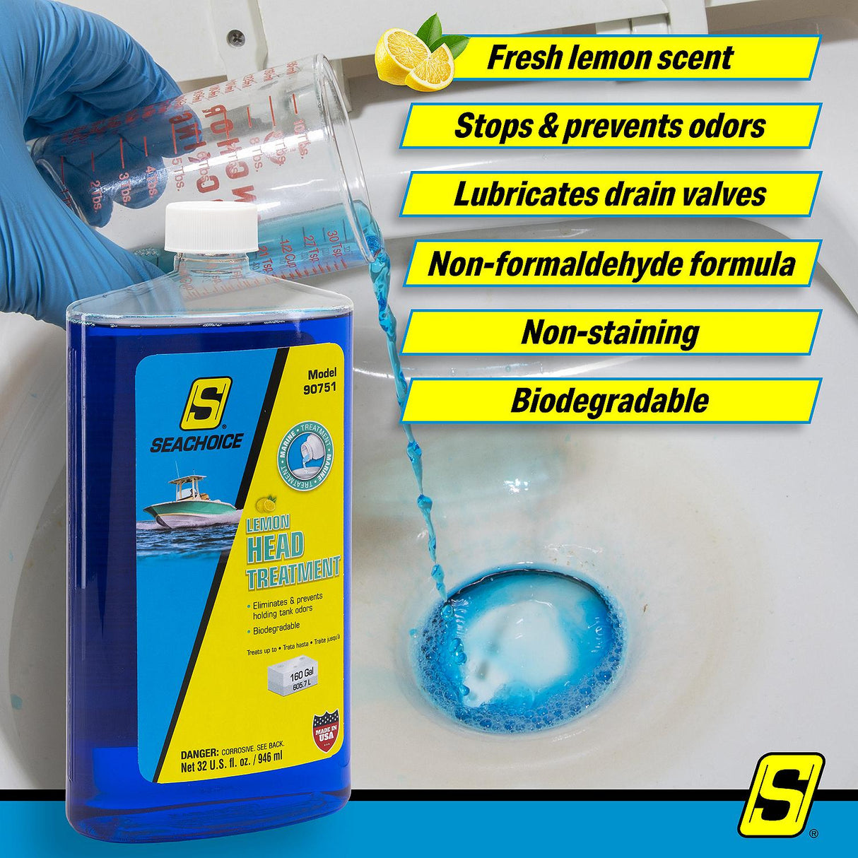 Seachoice 90751 Head Treatment, 32 oz. - 90751 - official Seachoice product image 8
