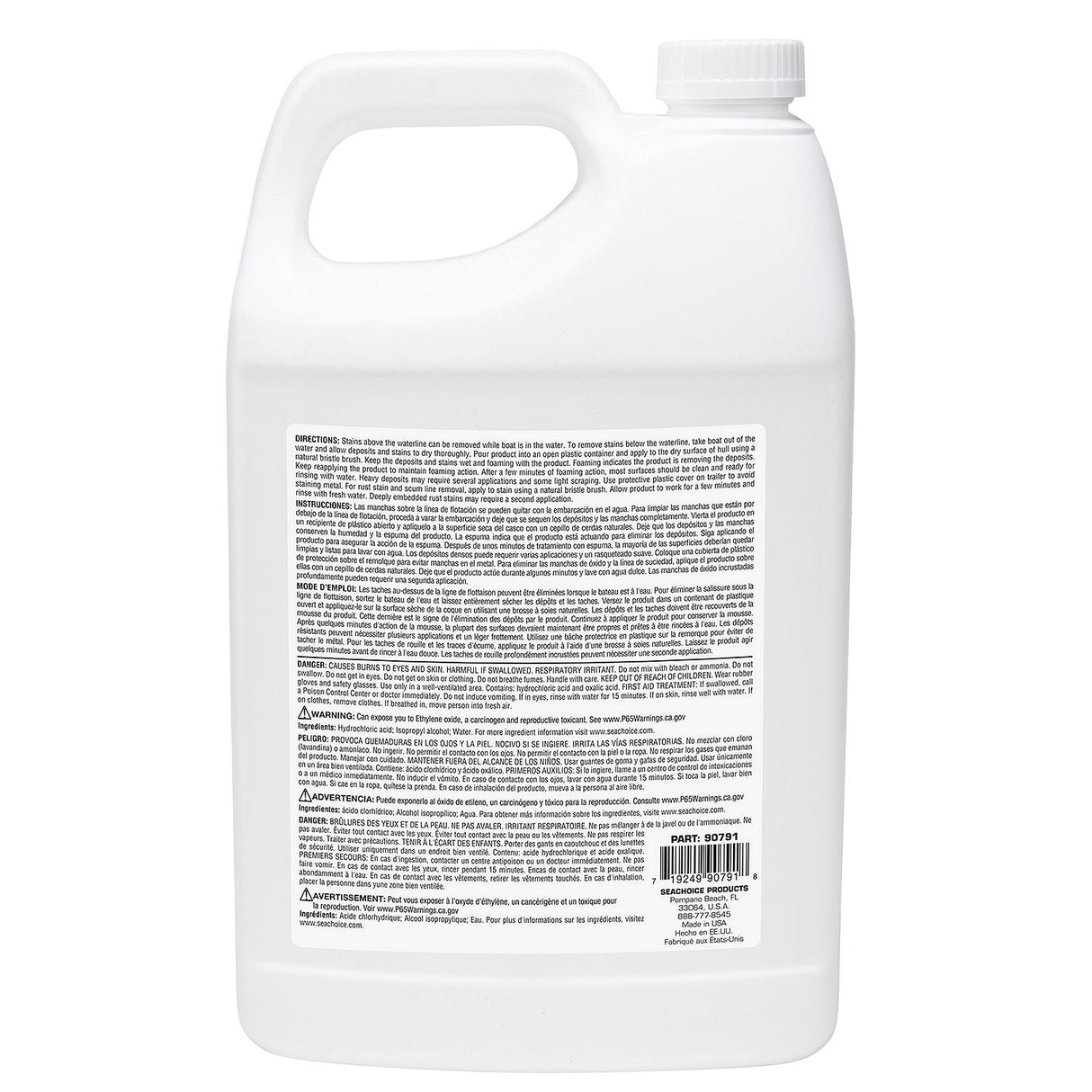 Seachoice 90791 Easy-On Easy-Off Hull And Bottom Cleaner, 128 Ounce - 90791 - official Seachoice product image 3