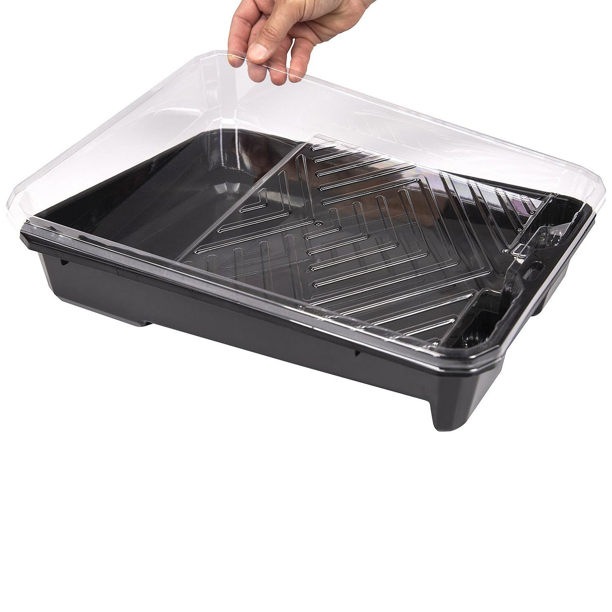 Seachoice 92224 Plastic Paint Tray Liner 3-Pack, 9 Inch, Clear - PT25 LINER(3PK) - image 5