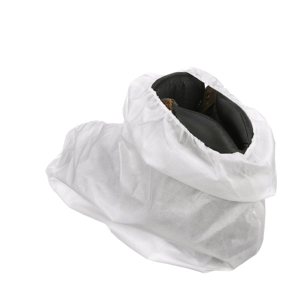 Seachoice Anti-Slip Boot Covers, Disposable, One Size Fits Most, White, Box of 50 - 93021