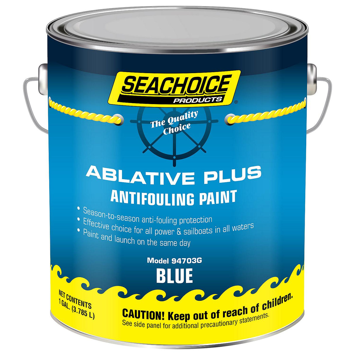 Seachoice 94703G Ablative Plus Premium Antifouling Paint, Blue, 1 Gallon - YPM269/1 - official Seachoice product image 10
