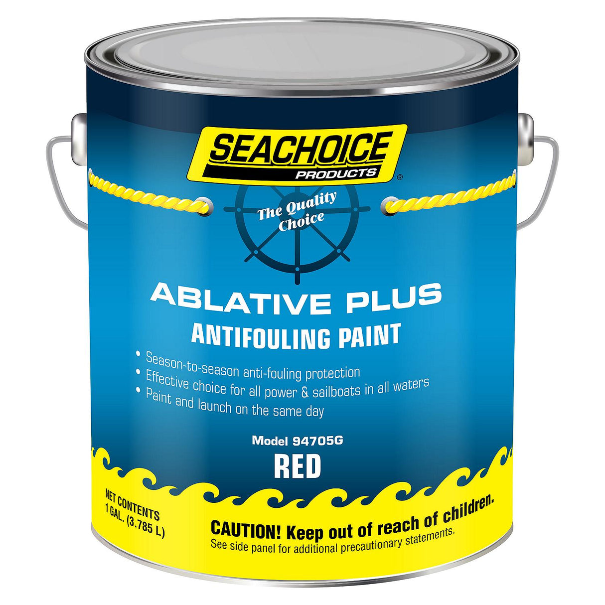 Seachoice 94705G Ablative Plus Premium Antifouling Paint, Red, 1 Gallon - YPM249/1 - official Seachoice product image 5