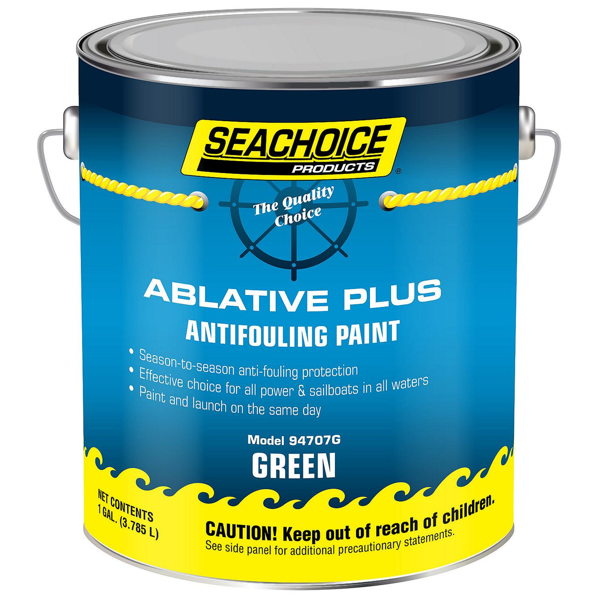 Seachoice 94707G Ablative Plus Premium Antifouling Paint, Green, 1 Gallon - YPM259/1 - official Seachoice product image 10