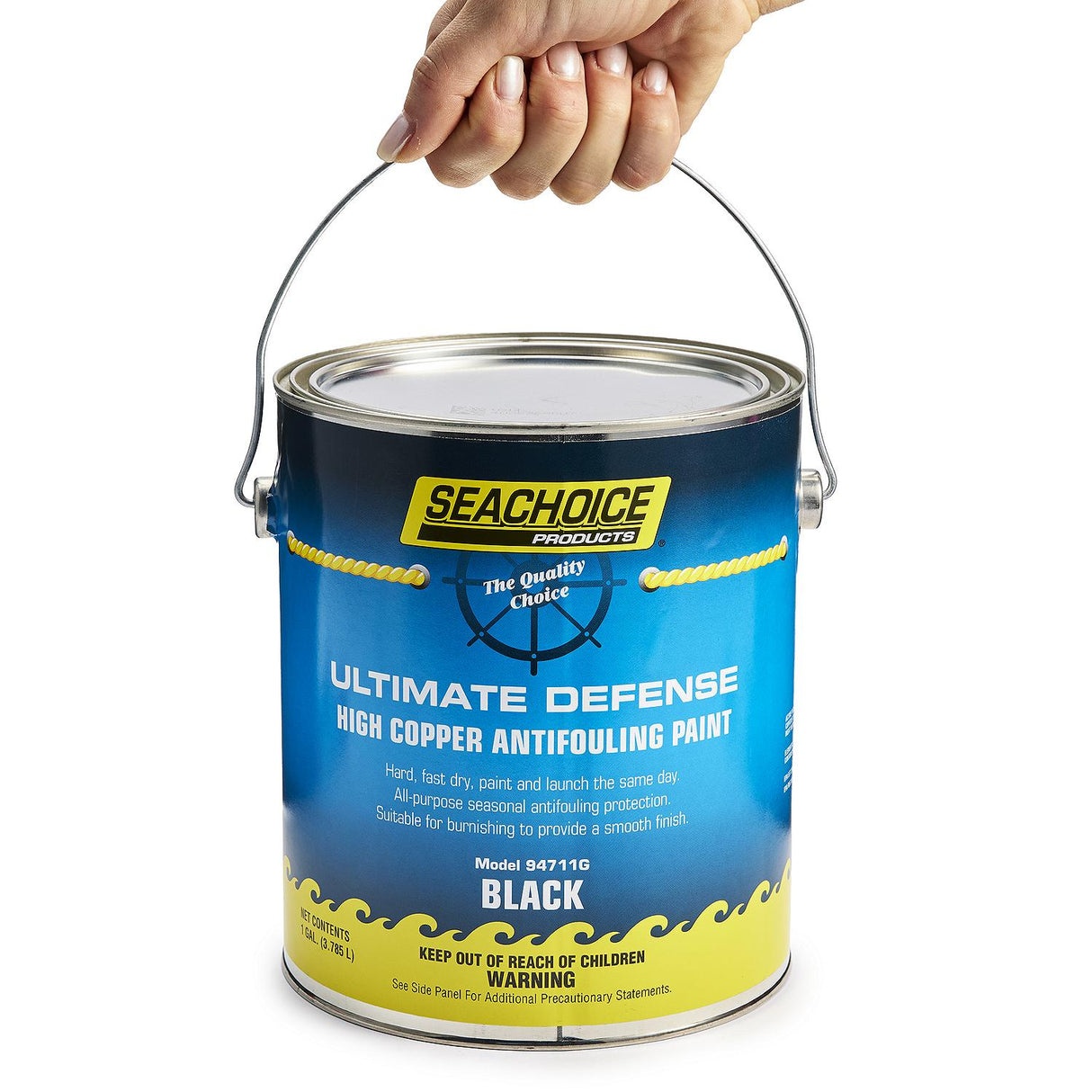 Seachoice 94711G Ultimate Defense High-Copper Antifouling Paint, Black, 1 Gallon - YMP079/1 - official Seachoice product image 5