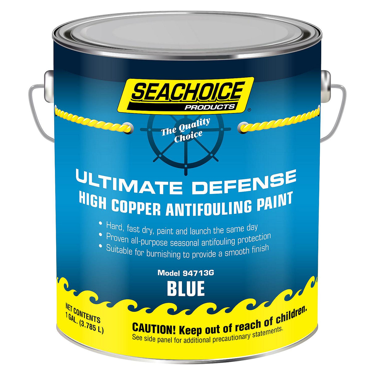 Seachoice 94713G Ultimate Defense High-Copper Antifouling Paint, Blue, 1 Gallon - YMP069/1 - official Seachoice product image 5