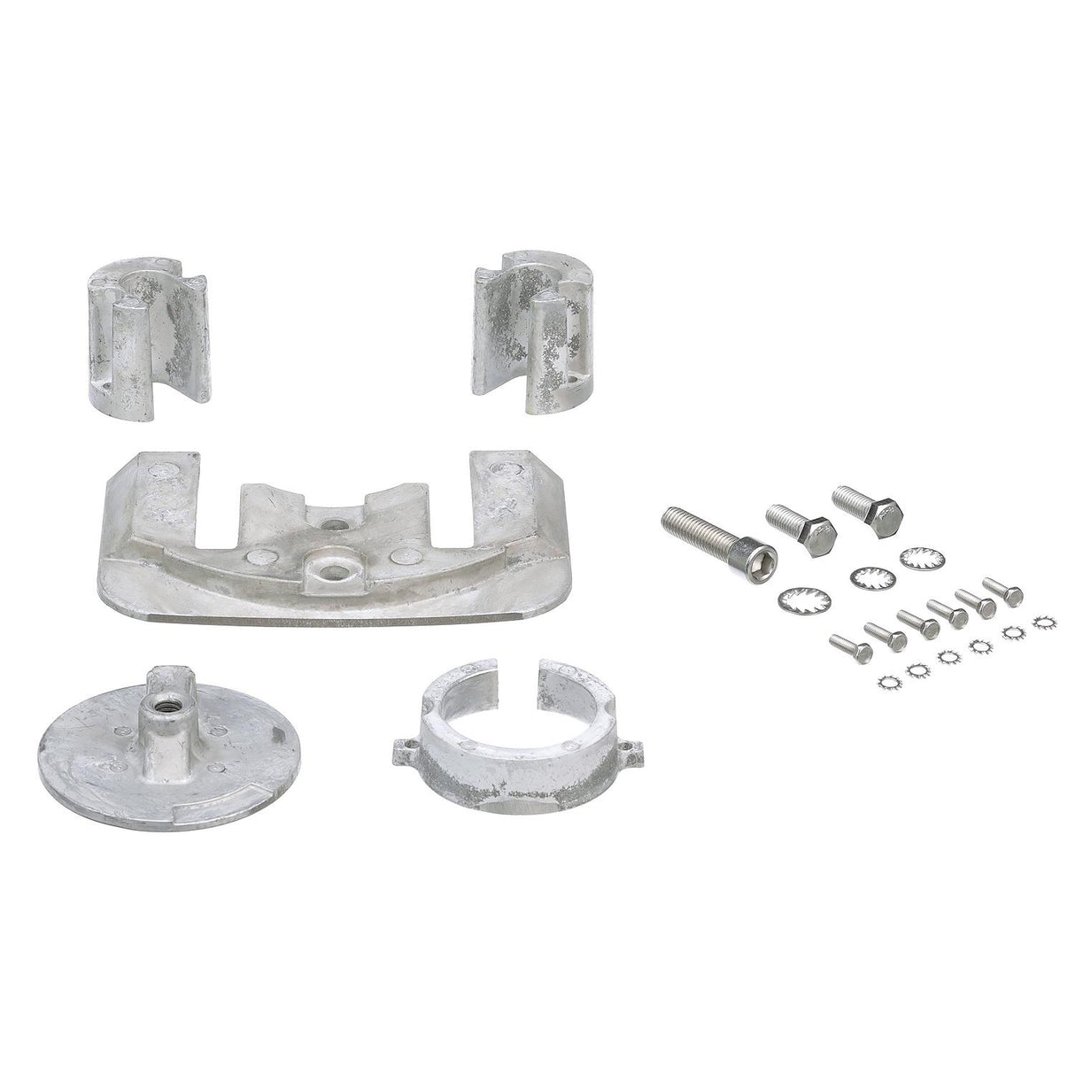 Seachoice 95051 Anode Kit, Mercruiser Bravo One, Magnesium, Fresh Water Use, Cadmium-Free, Environmentally Friendly - 50-95051