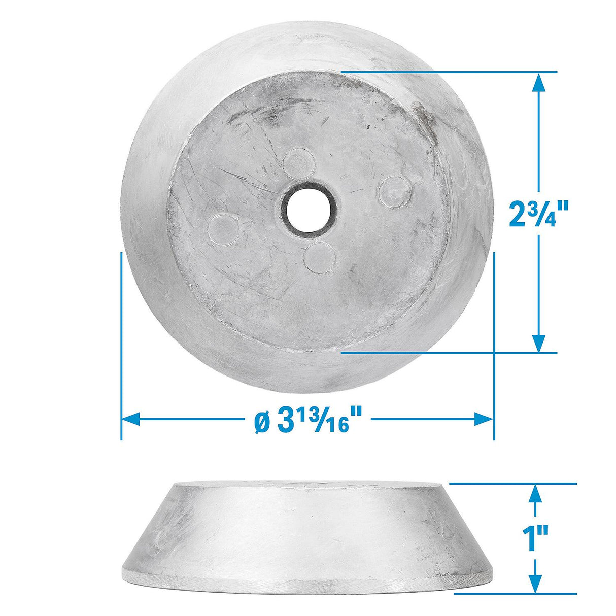 Seachoice 95641 Hamilton Jet Drive Anode, Fits: HJ273/274/291; HJ321/322/362/363; HJ402/422 - 95641 - official Seachoice product image 5