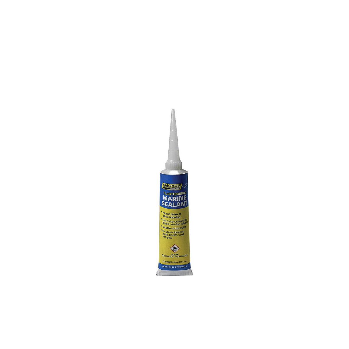 Seachoice 96881 Elastomeric White Marine Sealant, 3 oz. - 50-96881 - official Seachoice product image 3