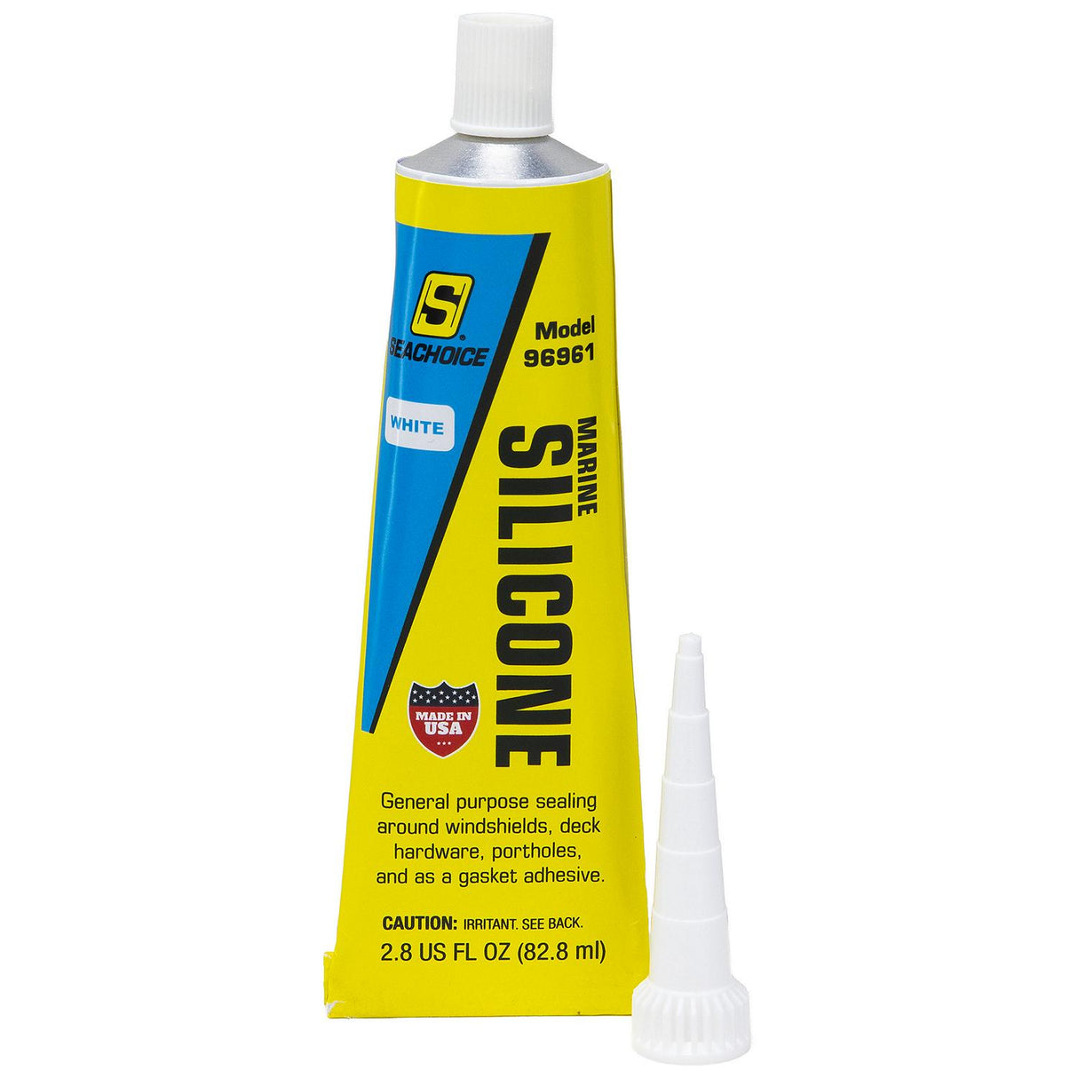 Seachoice 96961 Silicone High Performance White 2.8oz. - 96961 - official Seachoice product image 6