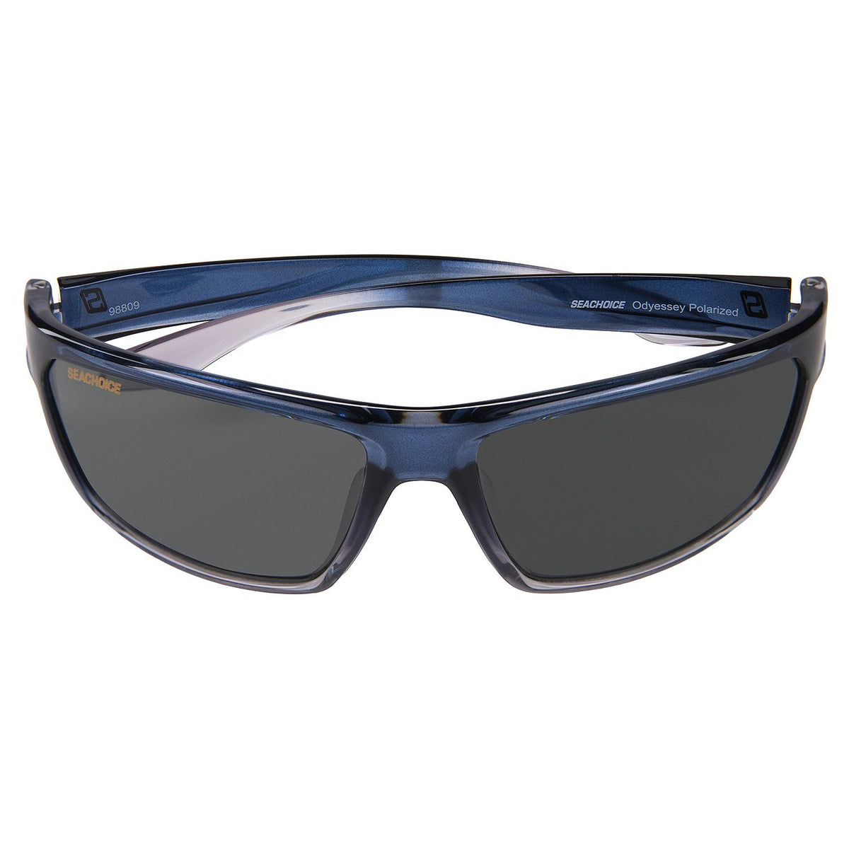 Seachoice 98809 "Odyssey" Polarized Sunglasses, Frame: Shiny Black Fade, Lens: Smoke - YP120057000000 - image 6