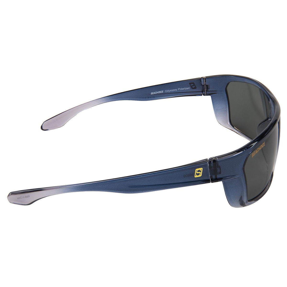 Seachoice 98809 "Odyssey" Polarized Sunglasses, Frame: Shiny Black Fade, Lens: Smoke - YP120057000000 - image 4