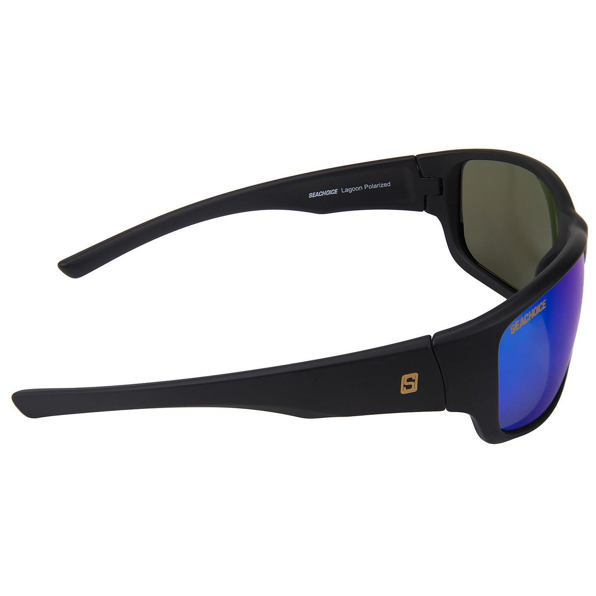 Seachoice 98825 "Lagoon" Polarized Sunglasses, Frame: Matte Black, Lens: Green Mirror - YPA81133005000 - image 3