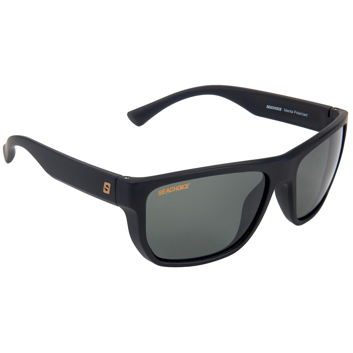 Seachoice 98830 "Manta" Floating Polarized Sunglasses, Frame: Matte Black, Lens: Grey - YP120315002000 - image 1