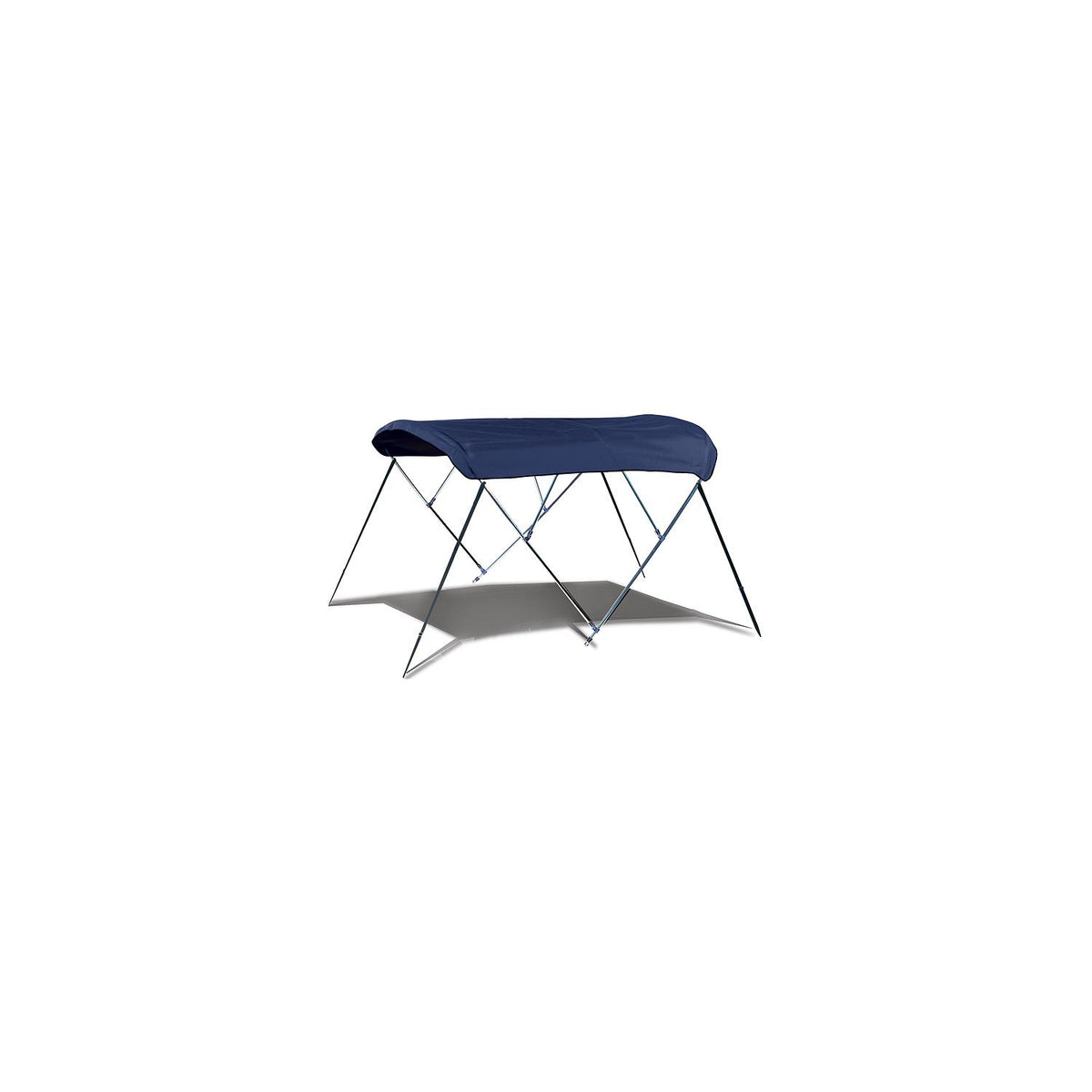 Carver Covers Carver 4A5487TB10 54 High 3 Bow Fully Assembled Bimini Top, 85"-90" Cadet Gray Acrylic w/Boot - 4A5487TB10 - official Carver by Covercraft product image 3