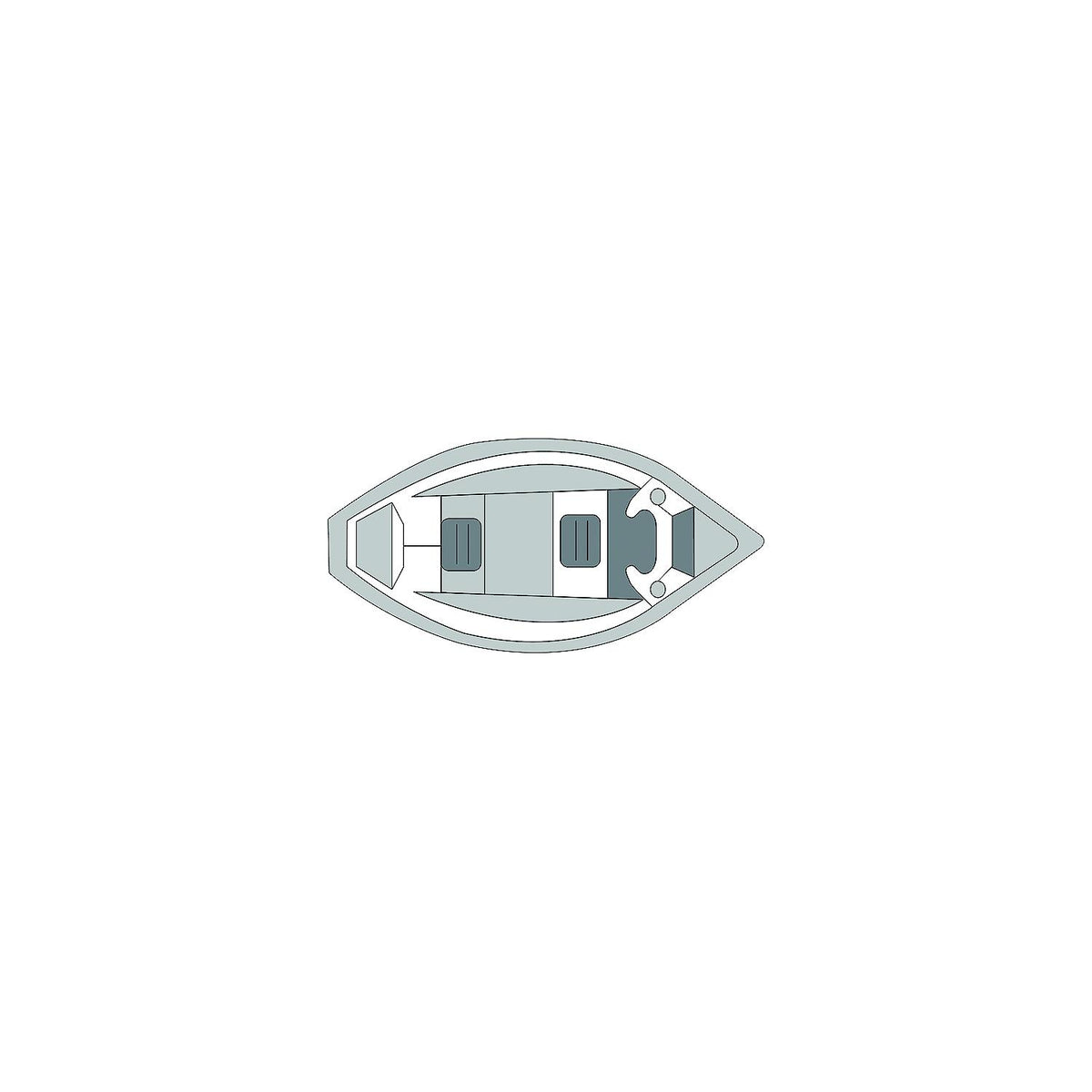Carver Covers Carver 79001 Flex-Fit PRO⢠V-Hull fishing boat, Slate Gray - 79001 - official Carver by Covercraft product image 5