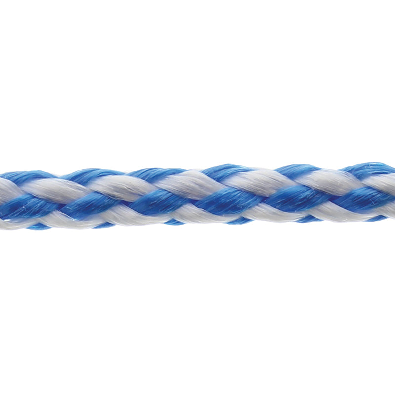 Seasense Hollow Braid Polypropylene Rope (Blue/White, Diameter 3/8", Length 15') - 50013144 - image 1