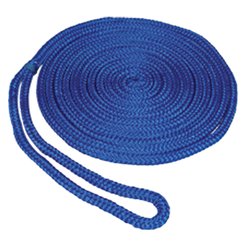 Seasense Double Braid Multi-Filament Polypropylene (MFP) Dock Line (Blue, Diameter 1/2", Length 25') - 50013289 - image 2