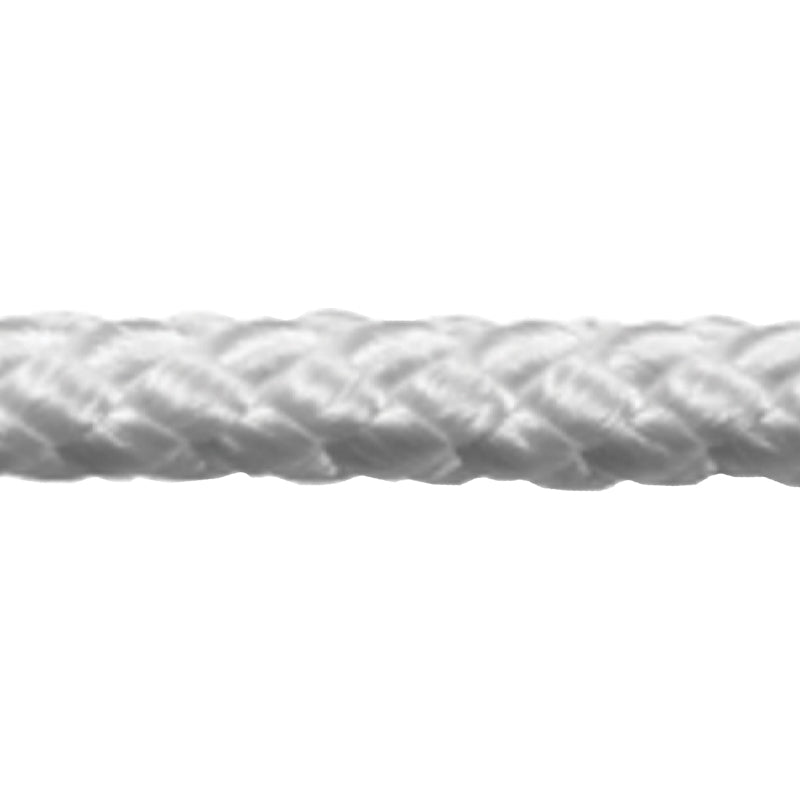 Seasense Solid Diamond Braid Nylon Rope (White, Diameter 3/16", Length 500') - 50014051 - image 1