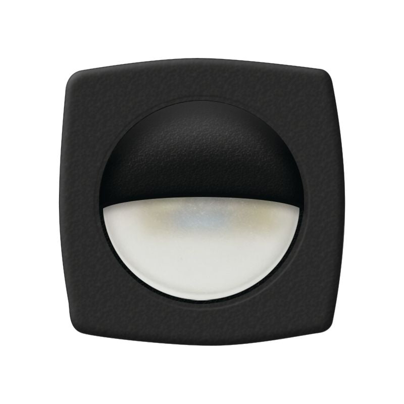 Seasense L.E.D. Recessed Companion Way Light with Black Cover (3 White L.E.D.s.) - 50023831 - image 1