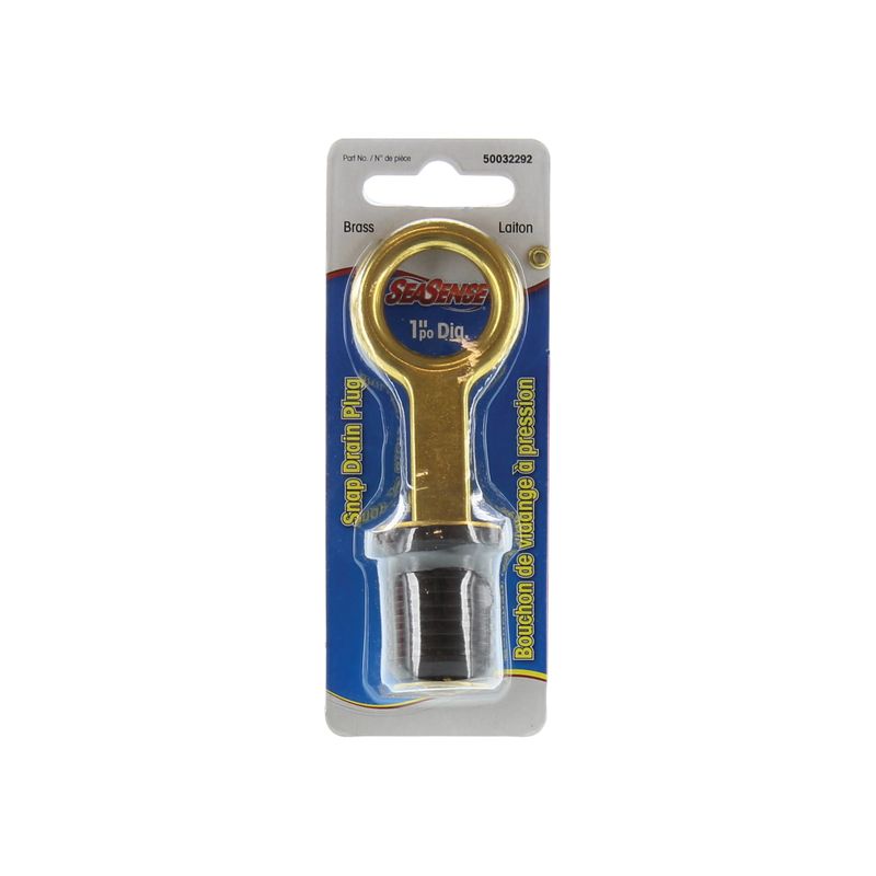Seasense Brass Snap Drain Plug (1-1/4") - 50032314 - image 2