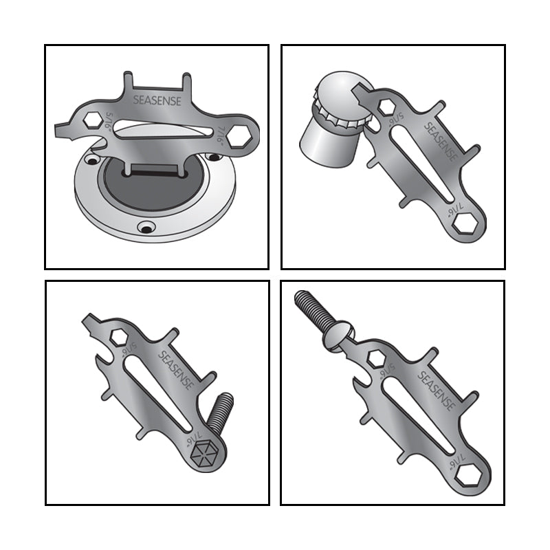Seasense Stainless Steel Deck Plate Key - 50045488 - image 2