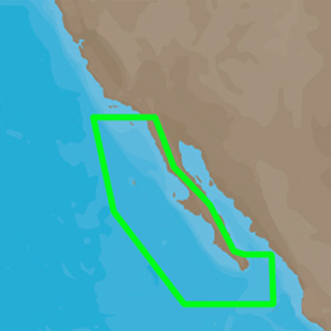 C-MAP 4D NA-D951 Cabo San Lucas, MX to San Diego, CA - M-NA-D951-MS