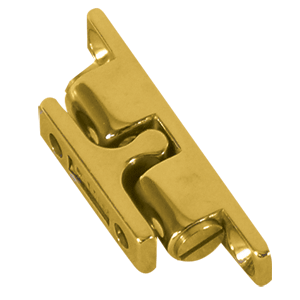 Whitecap Stud Catch - Brass - 1-15/16" x 3/8" - S-5032