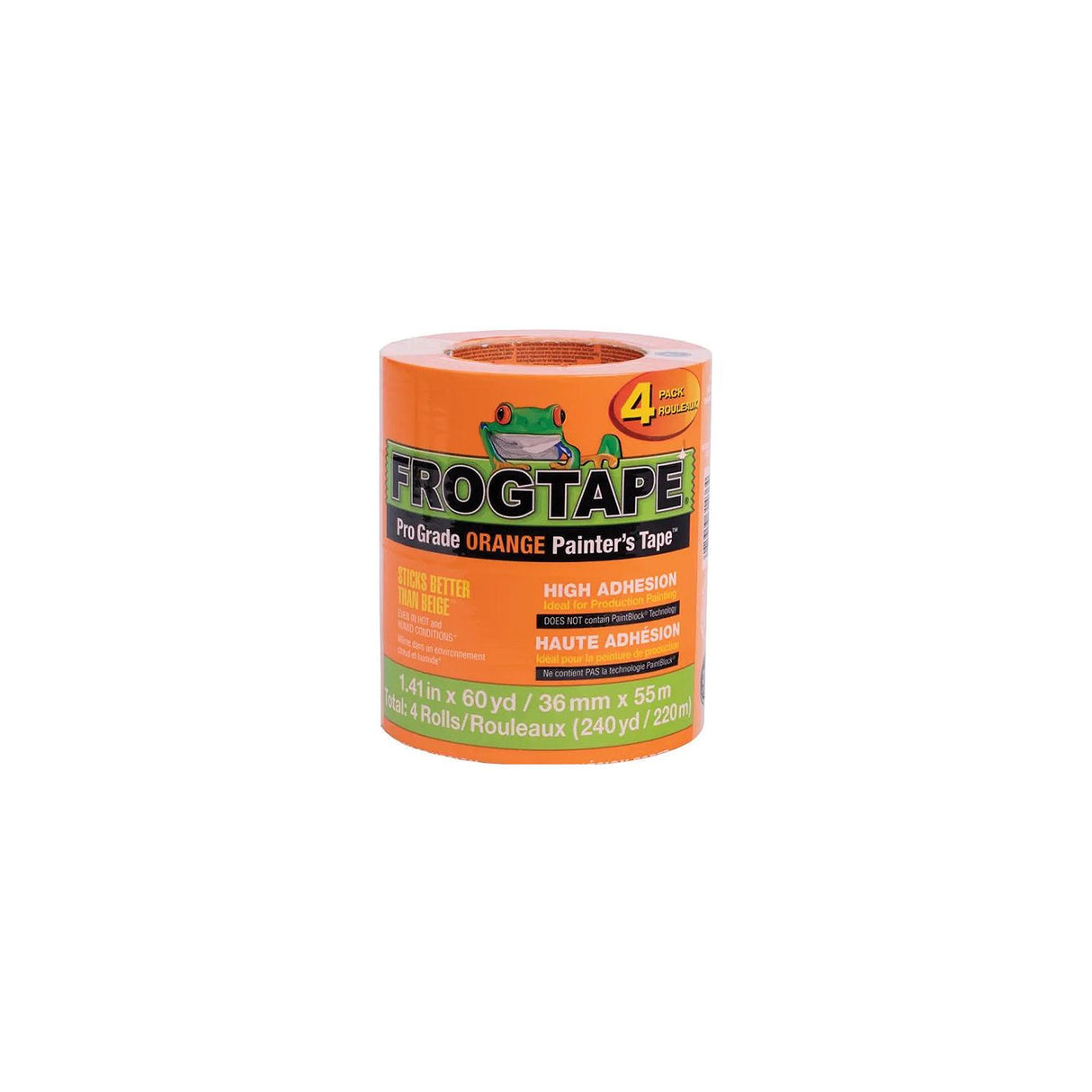 Shurtape 242813 Frogtape® Pro Grade Orange Painter's Tape, 2" x 180', Orange - 242813