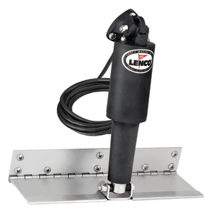 Lenco Marine Lenco 4" x 12" Limited Space Trim Tab Kit w/o Switch Kit 12V - Standard Finish - Standard Actuator - 15125-101