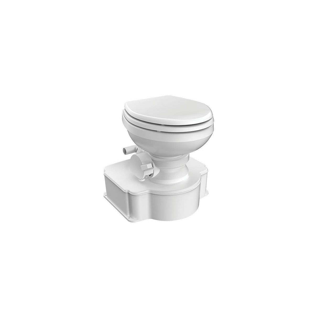 Dometic 312070001 M65-700 All-In-One Marine Toilet, White w/Plastic Seat - 9610003317