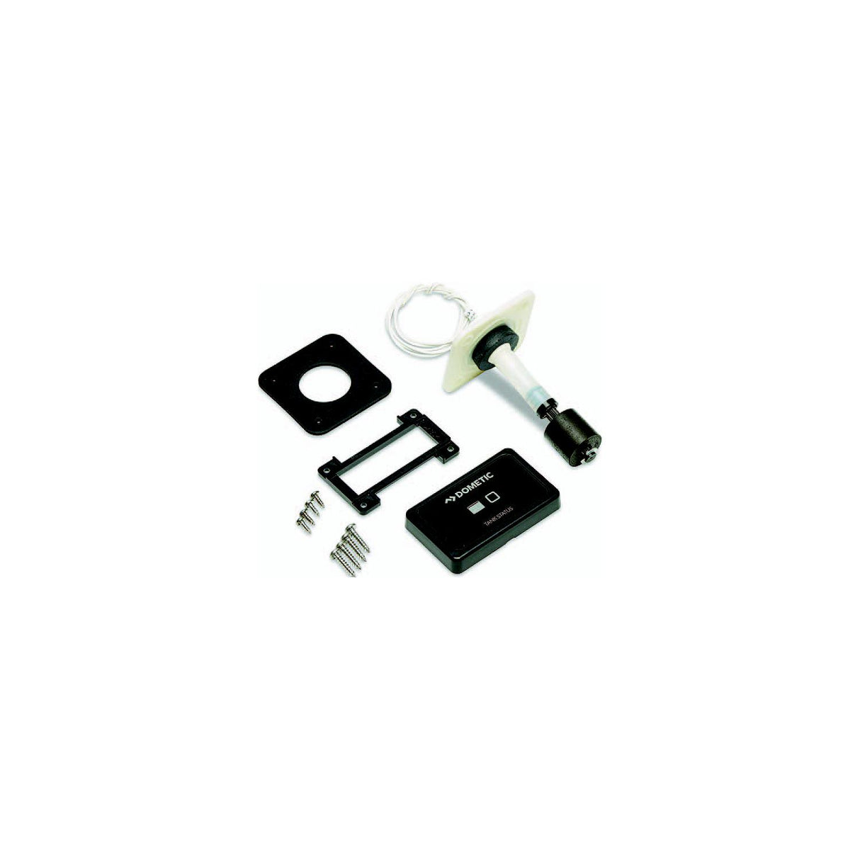 Dometic Model DTM01 1-Light Waste Tank Monitoring System Panel-Black; 1-Level Probe Cap Assembly - 9108688891