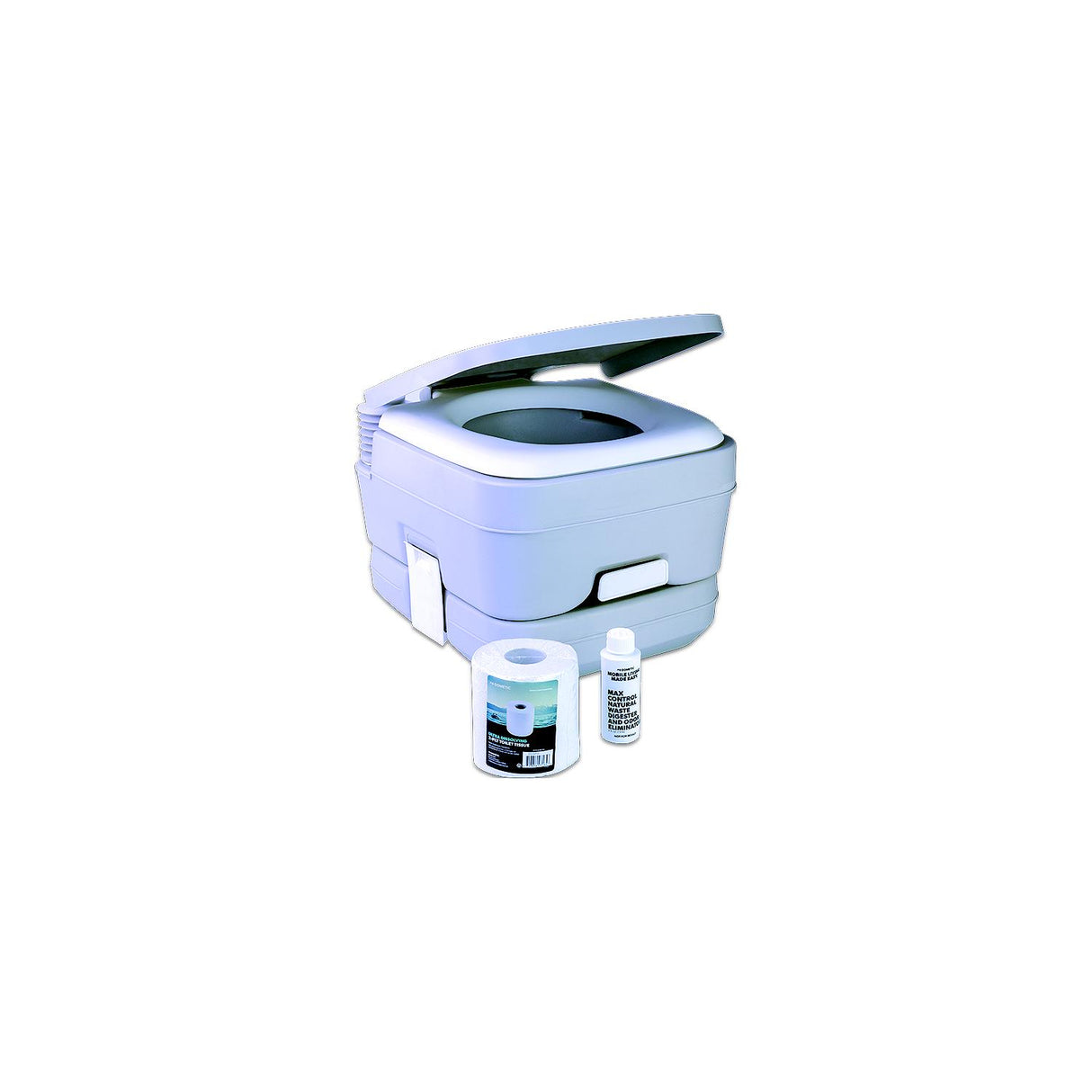Dometic Doemtic 331962060 Bonus Pack: </b>Model 962 portable toilet 2.5 gal. with bonus tissue and treatment. - 9108557350
