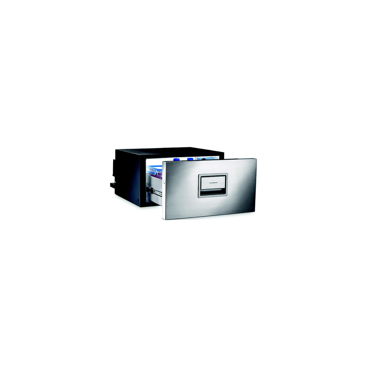 Dometic 9600001129 Coolmatic CD 30 Drawer Refrigerator - Black/Chrome, 31 Qt., 17.32" W x 9.84" H x 28.74" D - image 3