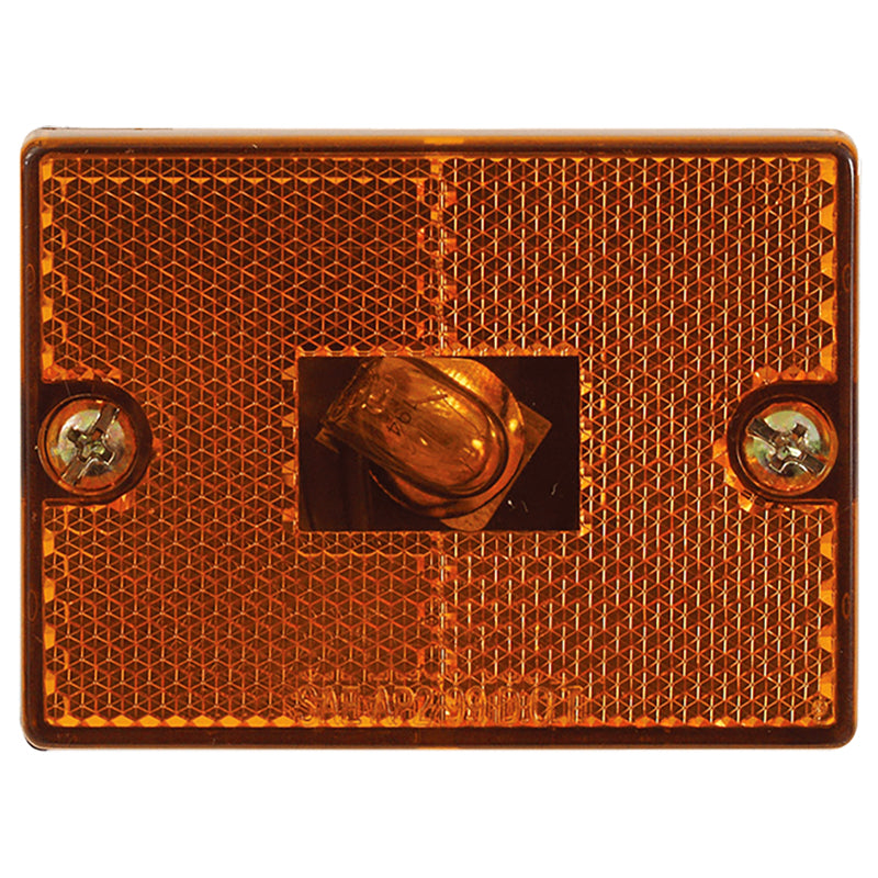 Optronics Marker/Clearance Lights with Reflex - Amber - MC36AS - image 1