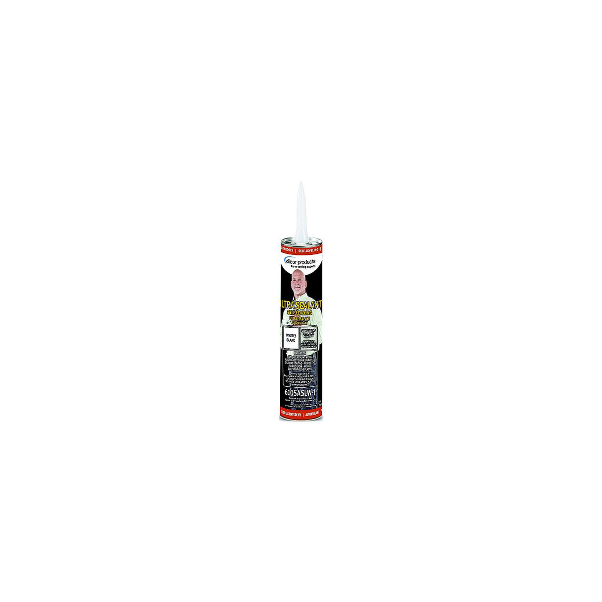 Dicor Corporation Dicor 610SASLW1 Ultra Sealant, White Self Leveling - 610SASLW-1