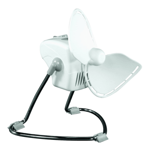 SEEKR by Caframo Chinook 707 120V AC 2-Speed 7" Fan - White - 707CHWBX