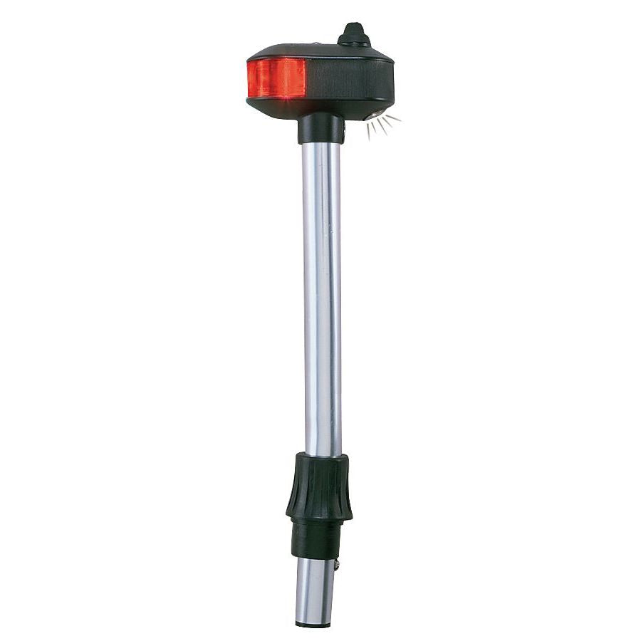 Perko Fig. 1422 Removable Bi-Color Pole Light with Utility Light (12” L Angled Pole) - 1422 DP2 CHR - image 2