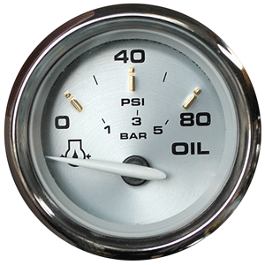 Faria Beede Instruments Faria Kronos 2" Oil Pressure Gauge - 80 PSI - 19002